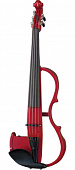 Yamaha EV-205 PR электроскрипка пятиструнная, цвет Pearl Red, корпус - клён, 5 независ. сенсоров и рег. гр.+ мастер г
