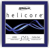 D'Addario H510 4/4M струны для виолончели, среднее натяжение