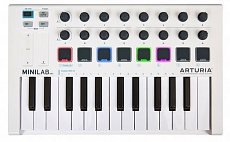 Arturia MiniLab mkII Inverted MIDI мини-клавиатура, 25 клавиш, 16 энкодеров