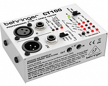 Behringer CT100  микропроцессорный универсальный тестер для диагностики и отстройки звукового оборудования