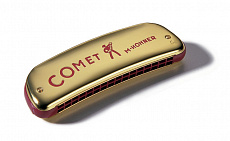 Hohner 2503 / 32 Comet 32 C (M250301) октавная губная гармошка в тональности С (''До''), 16 / 16 отв., 32 яз.
