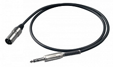 Inline LU100XLRMTRS  балансный кабель XLR "папа" - TRS, длина 10 метров