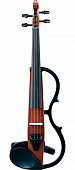 Yamaha SV-120S BL электроскрипка, цвет Black, кейс+смычок+каниф., корпус-ель, гриф-клён, 1 пьезо датчик